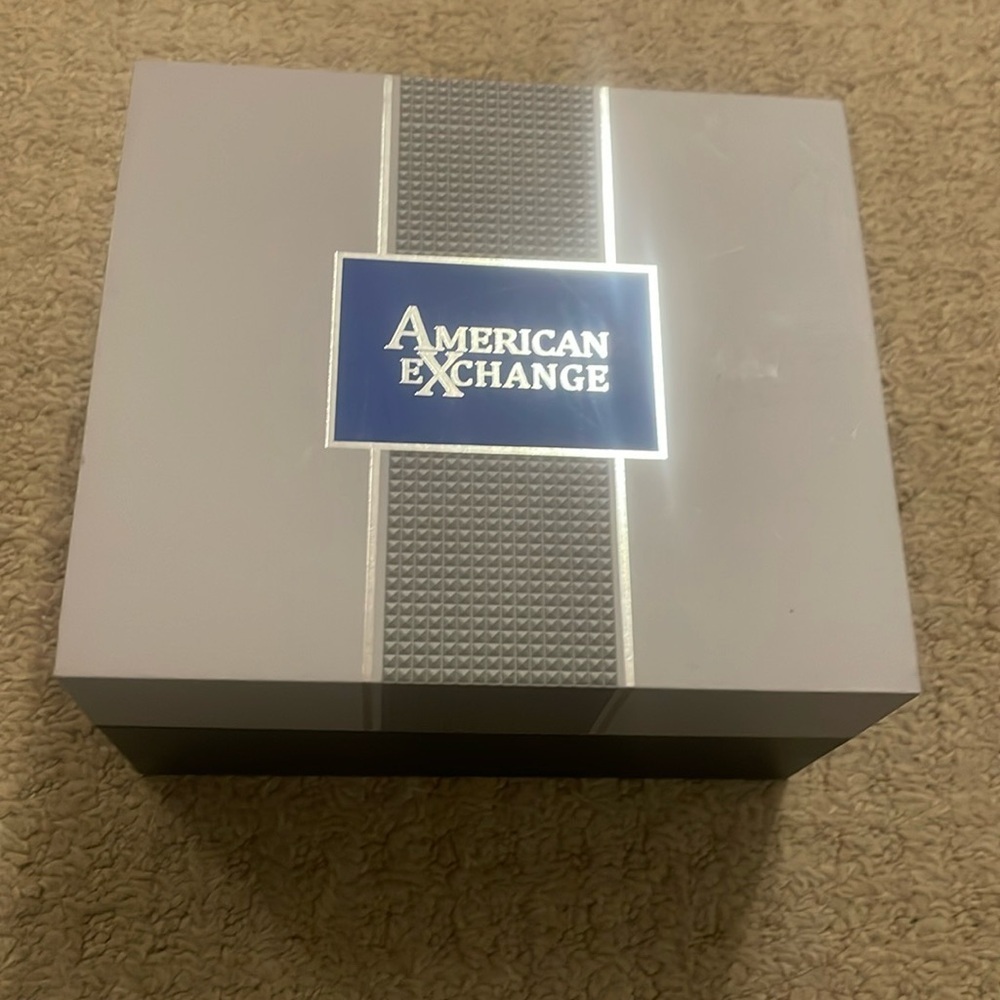 American exchange watch pen and key chain, gift box